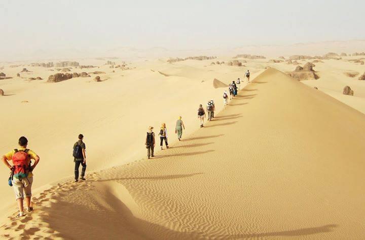 Le  #Sahara, le plus grand désert chaud du monde...!
