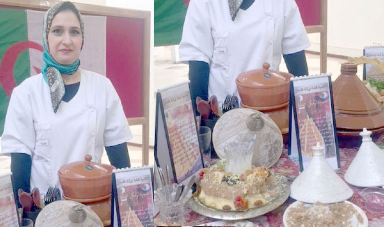 سميرة أومكي مختصة في الطبخ التقليدي لـ 