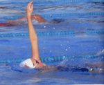 Coupe d'Alger de natation (200 m dos) : record d'Algérie pour Lynda Abderahmane (OC Alger)