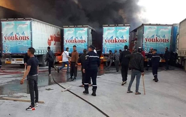 Hammamet (Tébéssa) - LES PROPRIÉTAIRES DE YOUKOUS TIRENT SUR DES MANIFESTANTS: 13 personnes blessées