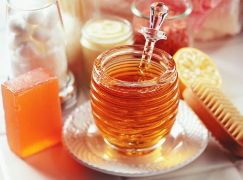 Masques de beauté à base de miel.