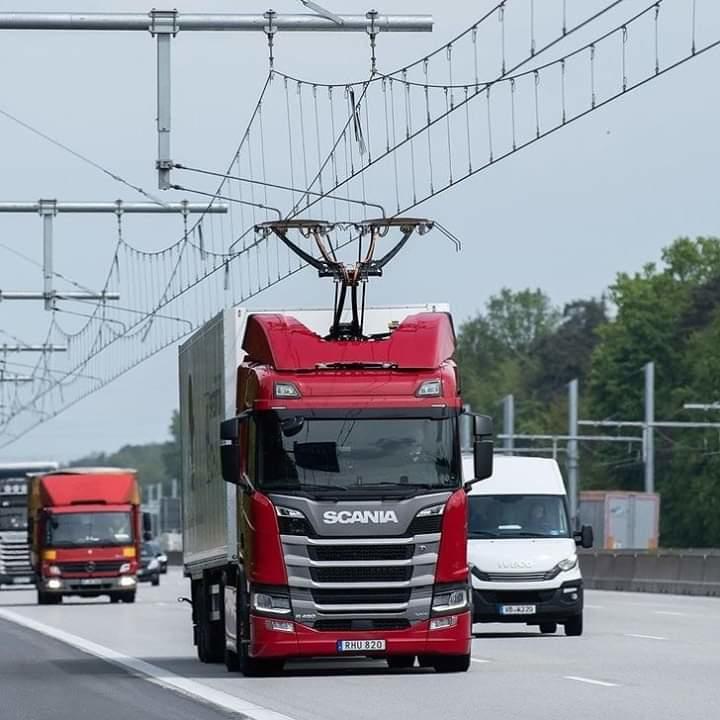 Première autoroute électrifiée en Allemagne