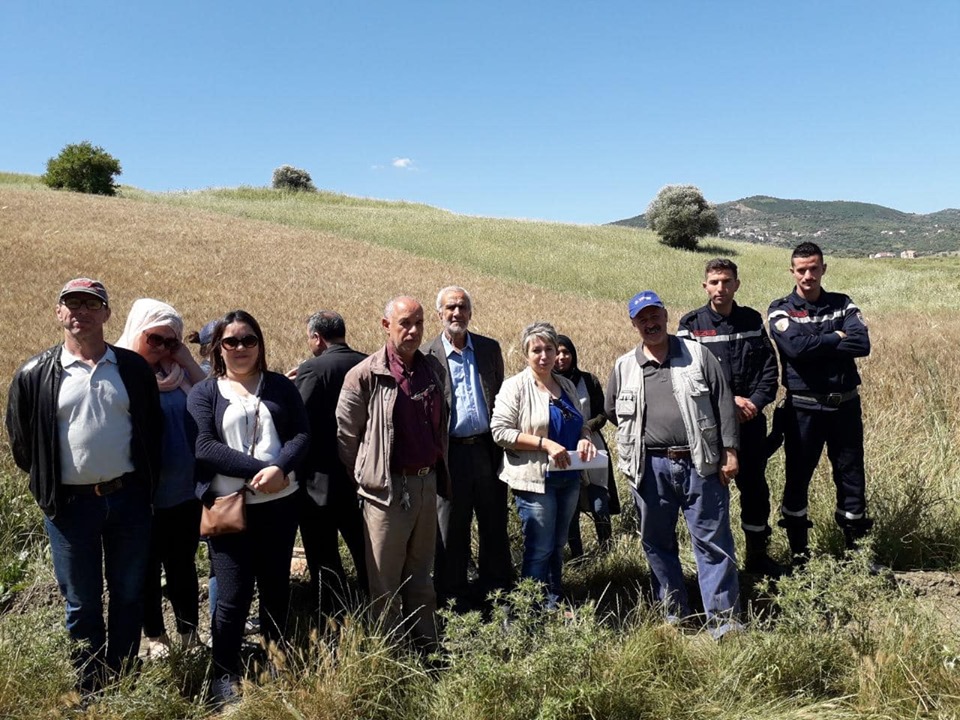 Sensibilisation contre les risques des incendies de récolte des céréales
