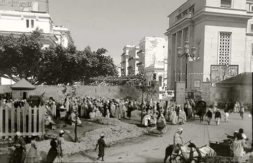 Emplacement de la porte de Mascara à Mostaganem