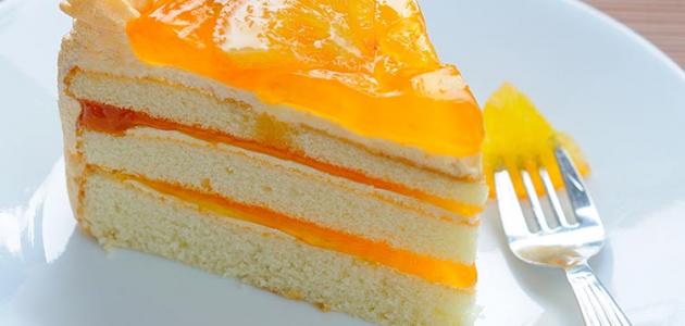 طريقة عمل كيكة البرتقال
