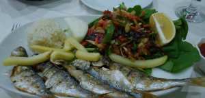 طريقة قلي السمك