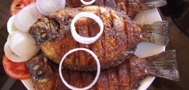 طريقة سمك بالفرن