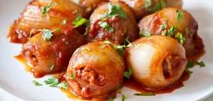 طريقة محشي البصل