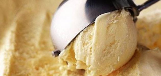 أسهل طريقة لعمل الآيس كريم