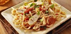 طريقة المعكرونة بالدجاج