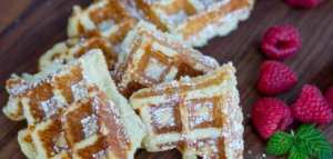 طريقة عمل الوافل البلجيكي المقرمش