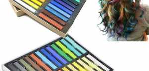 طريقة استخدام طباشير الشعر