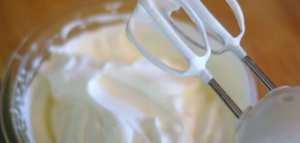 عمل كريمة الكيك في البيت