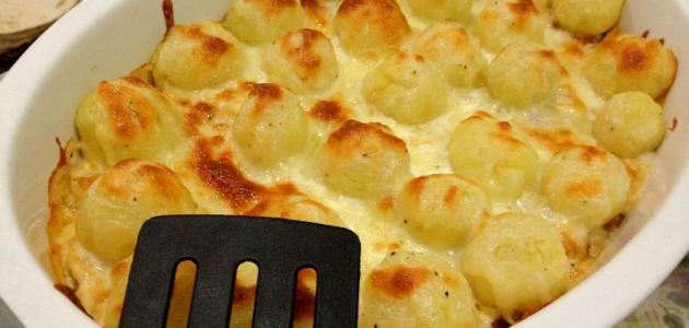 طريقة صينية كرات البطاطا