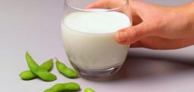 طريقة صنع حليب الصويا
