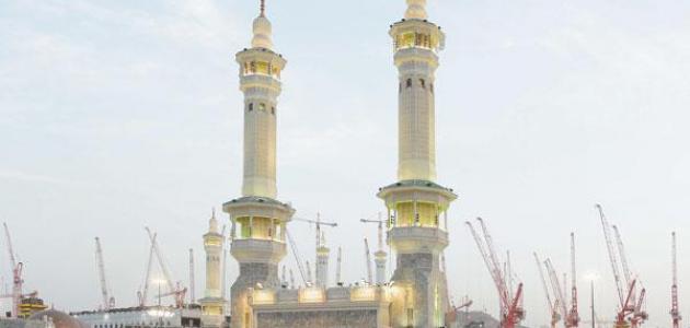 عدد منارات المسجد الحرام