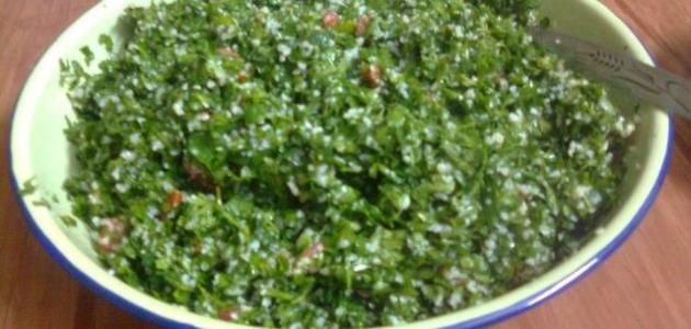 طريقة تبولة لذيذة