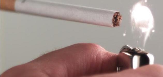 موضوع قصير عن التدخين