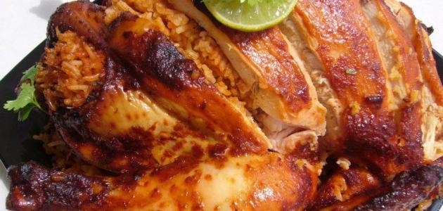 كيفية عمل الدجاج المحشي
