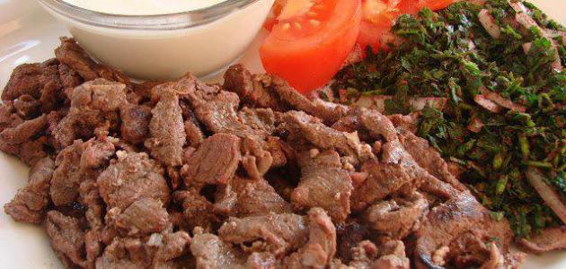 طريقة عمل الشاورما لحمة