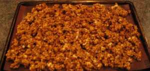 طريقة عمل فشار الكراميل