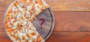 كم عدد السعرات الحرارية في البيتزا