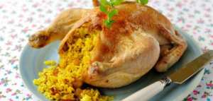 طريقة إعداد الدجاج المحشي