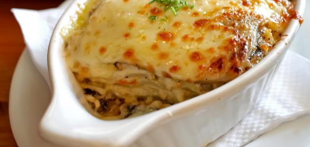 مقادير وطريقة عمل المعكرونة بالبشاميل