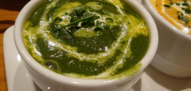 طريقة عمل مرق السبانخ