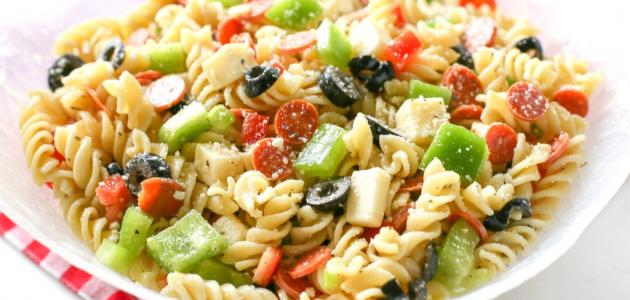 عمل معكرونة بالسجق