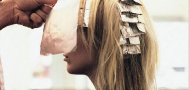 كيفية عمل صبغة الشعر