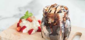 آيس كريم بالحليب