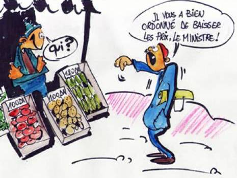 Une éradication incertaine                                    Commerce informel