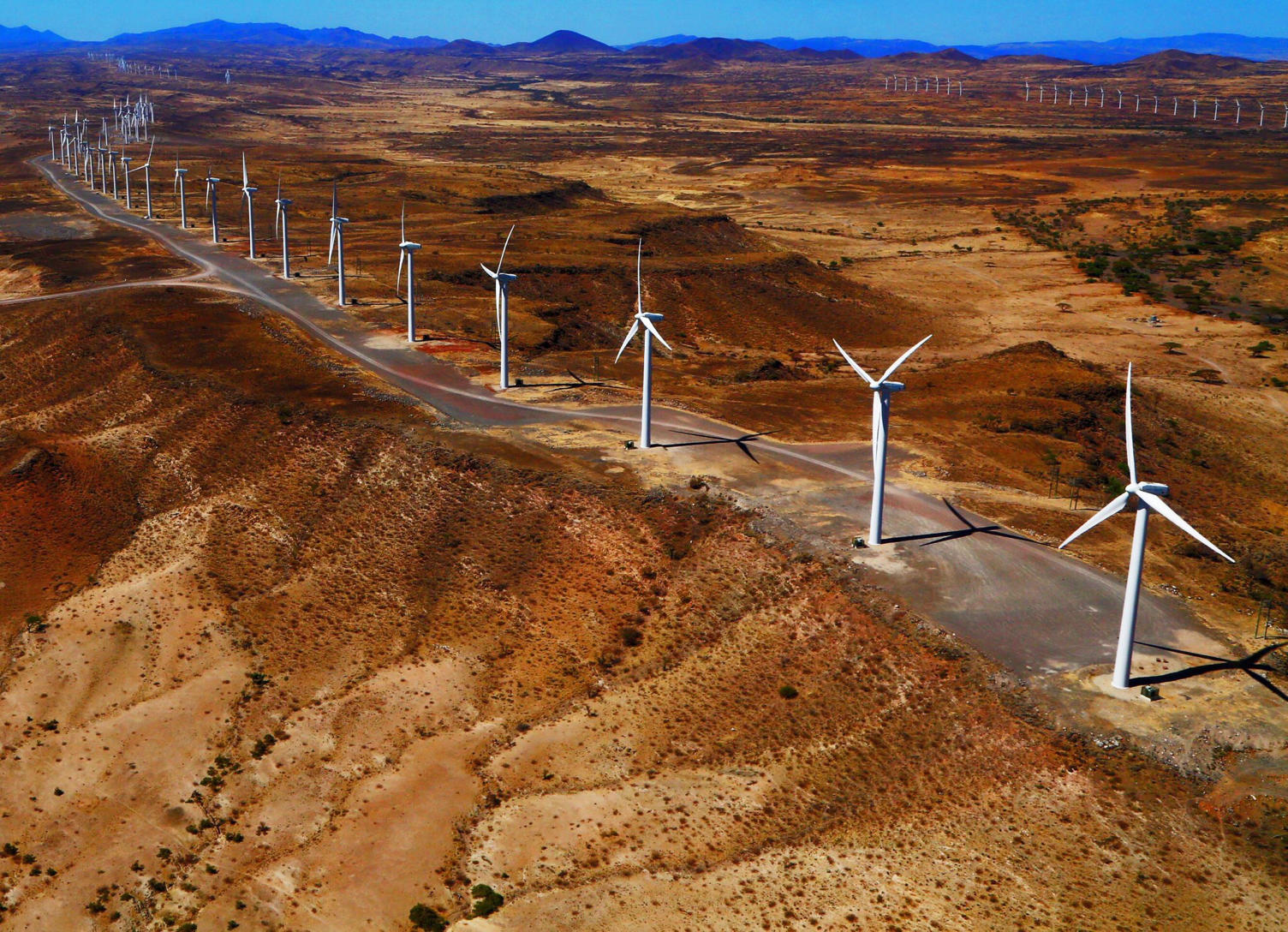 Le président kenyan a inauguré le plus grand parc éolien d’Afrique