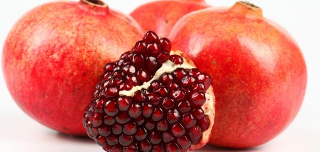 أنواع الرمان