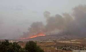 Ain Smara (Constantine) - Les feux ont repris à la forêt de Chettaba