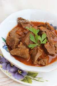 Kebda mchermla : le foie cuisiné a la façon algéroise