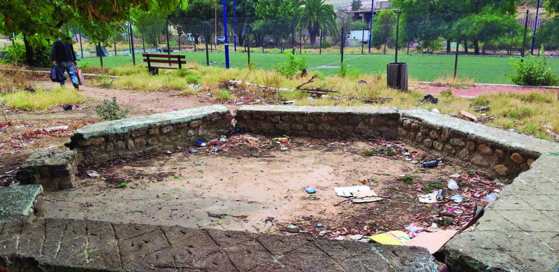 Bouira - Jardins publics à l’abandon