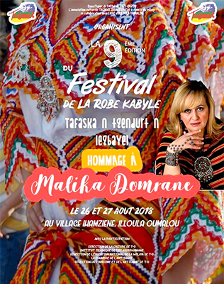 Tizi-Ouzou: coup d’envoi de la 9e édition du festival de la robe kabyle