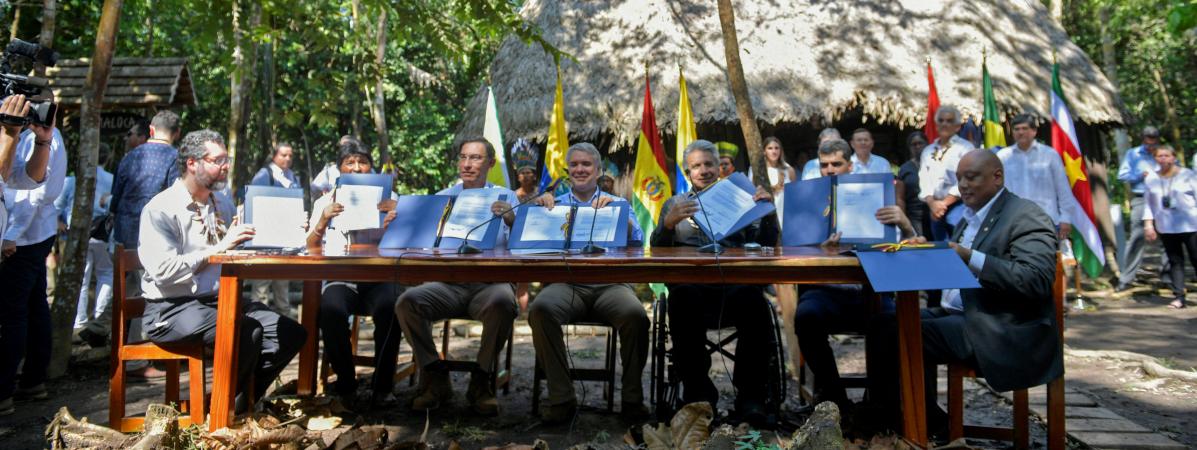Planète - Amazonie: sept pays de la région signent un pacte de protection de la forêt