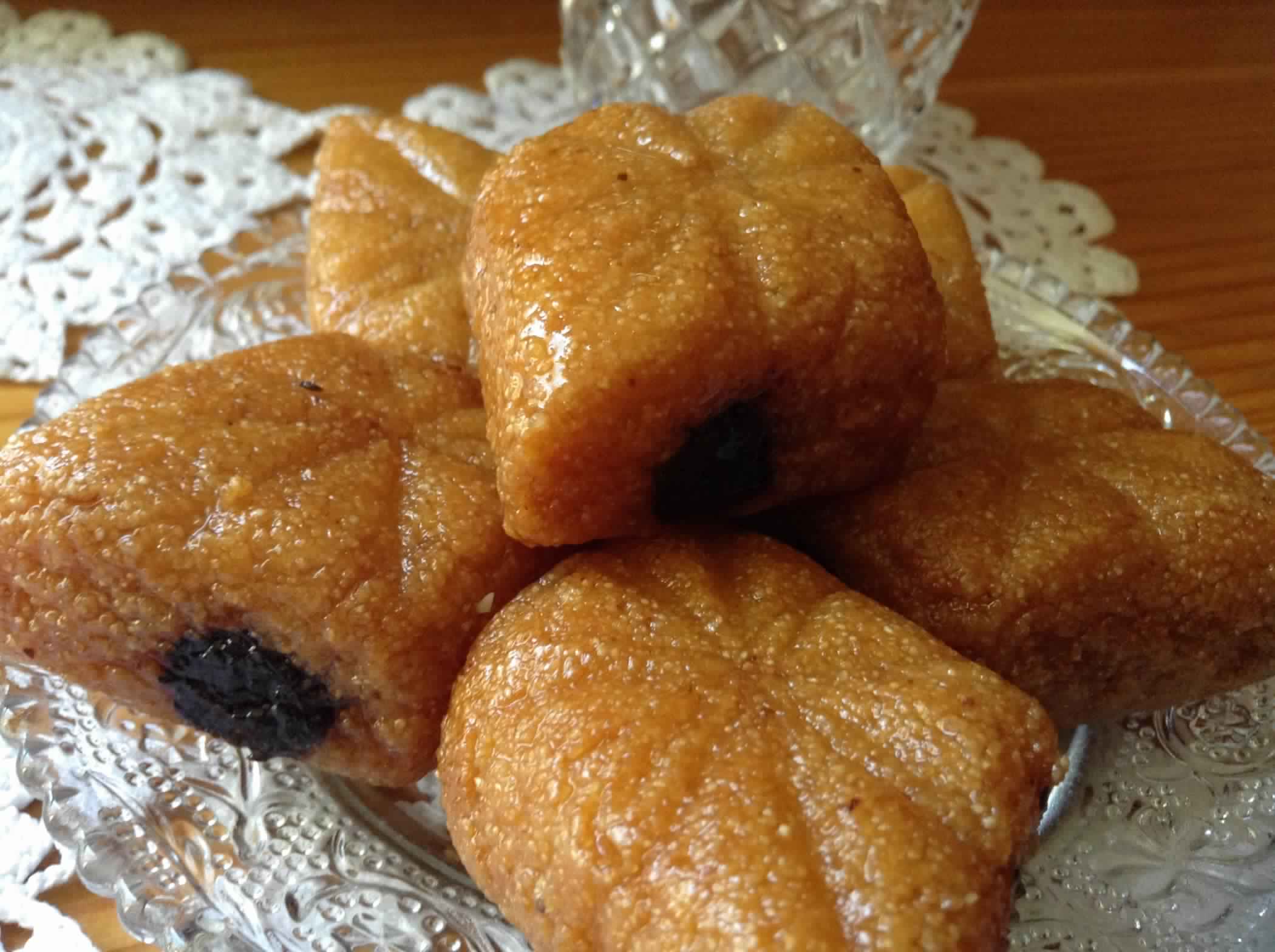 Losanges aux dattes (Makrout)