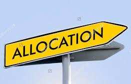 Augmentation de l'allocation mensuelle...