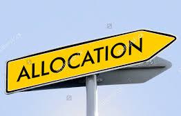 Augmentation de l'allocation mensuelle...