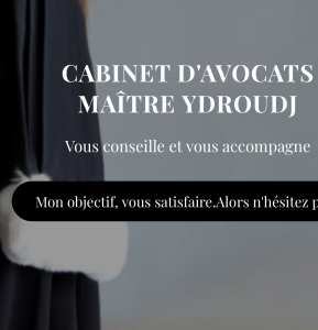 Cabinet d'avocats maitre YDROUDJ 213 (0) 555 58 83 37/ E-mail: Nesrineydroudj@gmail.com/ site web: http://www.avocate-alger.com