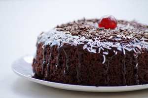 كيكة سهلة بالشاي و الكاكاو و بطريقة عمل ناجحة و مجربة