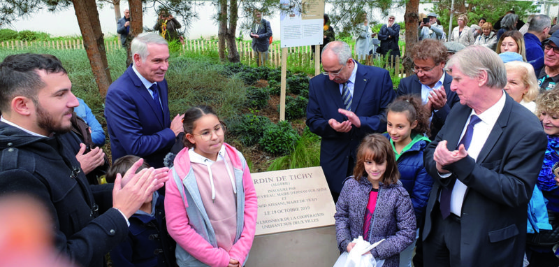 Tichy (Béjaïa) - Coopération algéro-française: Tichy a «son» jardin à Epinay-sur-Seine