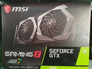Geforce gtx 1650 العاب × 4 g - msi