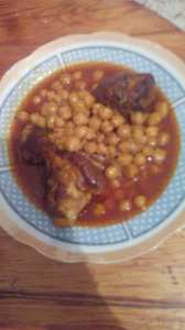 تلمسان : طبق البزلوف بالحمص