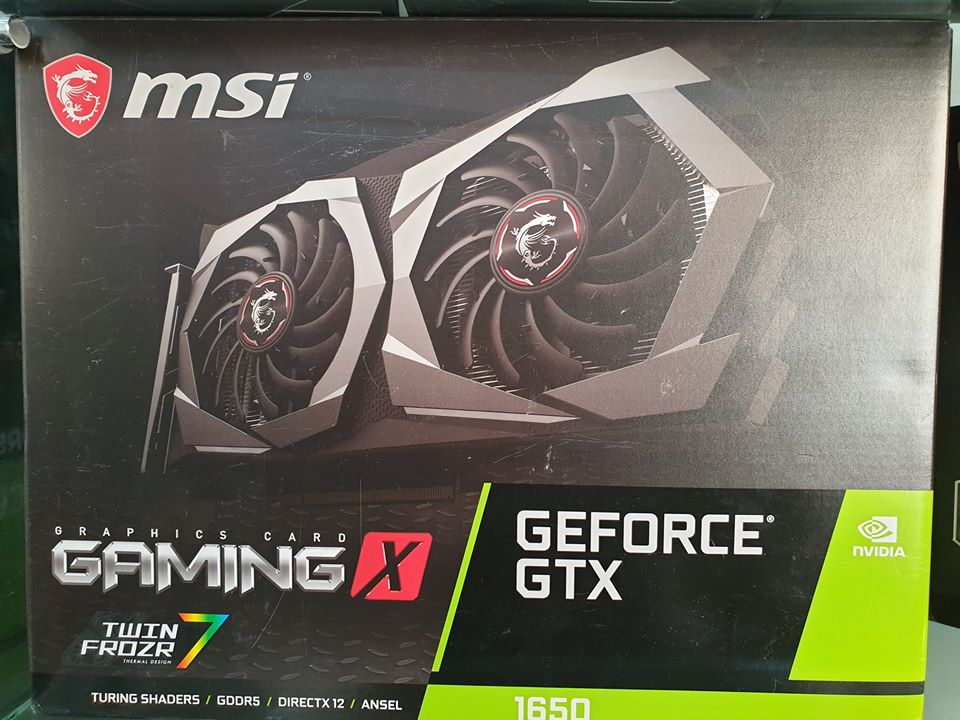 Geforce gtx 1650 العاب × 4 g - msi