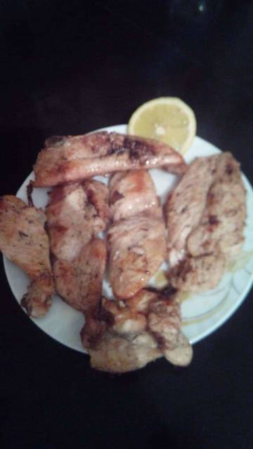 صدر الدجاج بالليمون